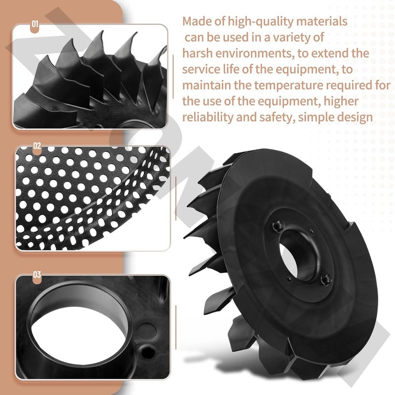 ZHONGXIA 796201 Flywheel Fan Kit Compatible with B&S/Cub Cadet LA115 LA105 31P677 31G777 31R777 31P707 319000 31A000 Engines, Replace 699043, 794436, 699708, 695492, 695056, 697853, 796083, 794438 - Image 5